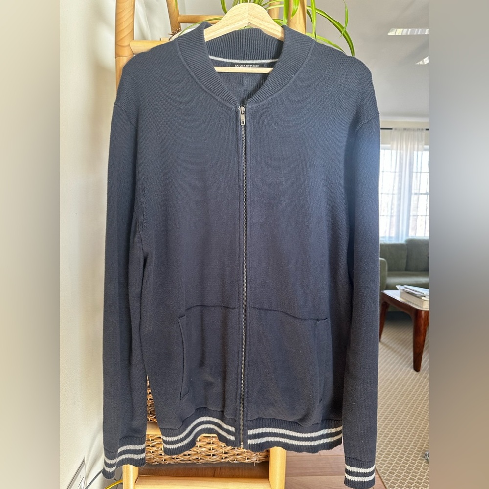 Banana Republic Zip-Up Sweater